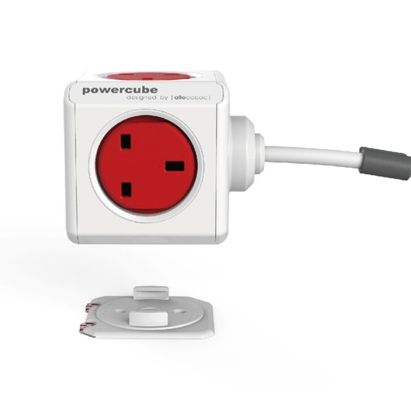 Allocacoc PowerCube Wall Mounted Socket Wayfair.ie